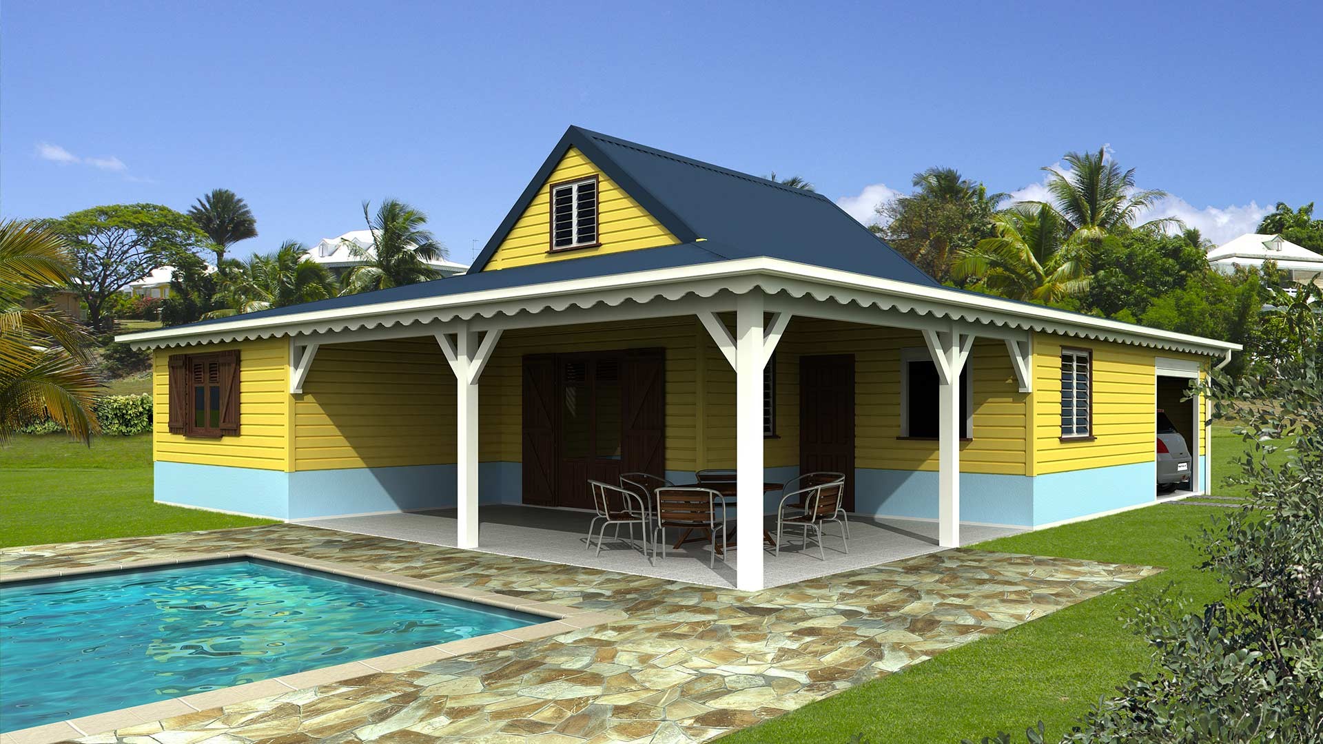 Villa Melia — bois